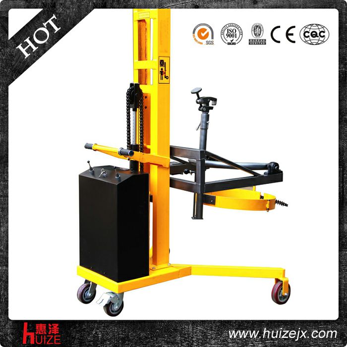 半電動油桶車（直角腿，夾鐵桶翻轉(zhuǎn)）2