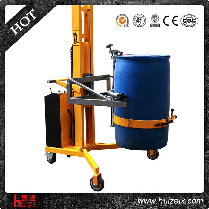 半電動油桶車（直角腿，夾鐵桶翻轉(zhuǎn)）3